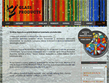 Tablet Screenshot of barevne-sklo.cz